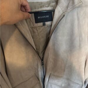 Bugatchi Tan Suede Jacket